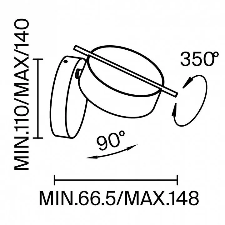 Бра Maytoni Нюанс MOD180WL-L4W3K1