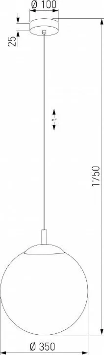 Подвесной светильник TK Lighting Esme 5671 Esme