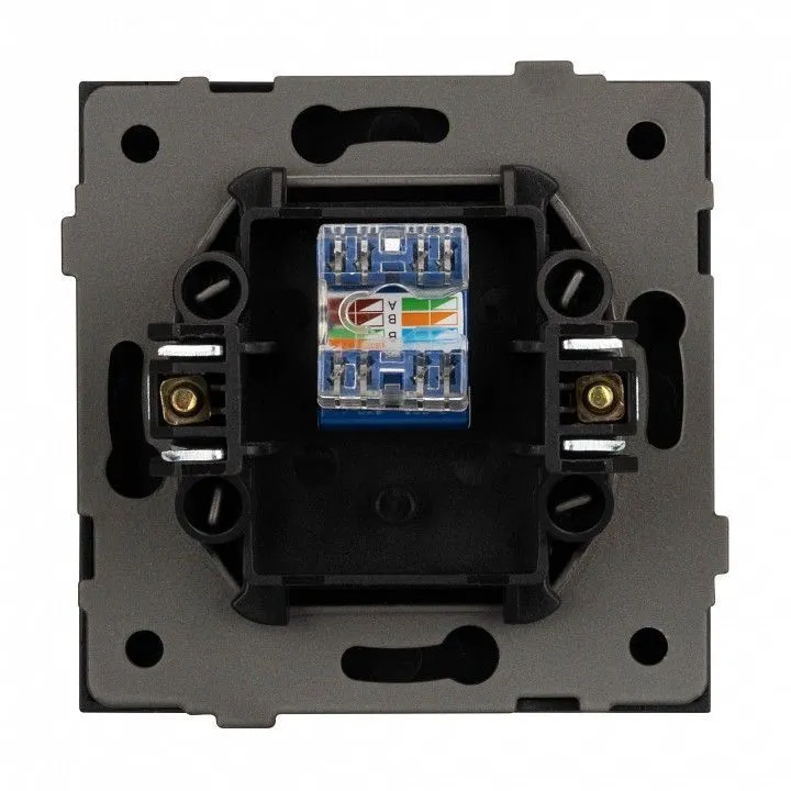 Розетка Ethernet RJ-45 и со шторками, без рамки Arlight SCT-TENDO 054104