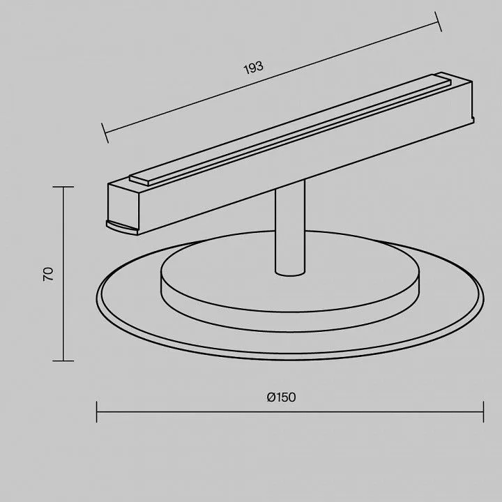 Накладной светильник Maytoni Technical Релакс TR107-4-5W-DS-W