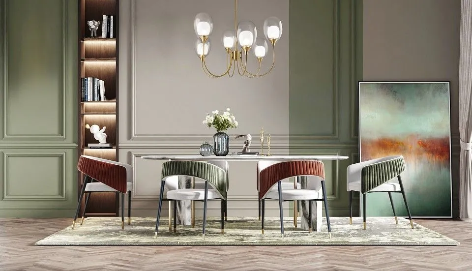 Люстра на штанге Maytoni Аура MOD016PL-06BS