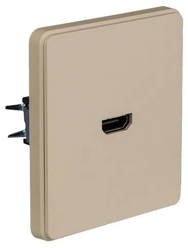 Розетка HDMI без рамки Kranz ROUND KR-78-0730-7