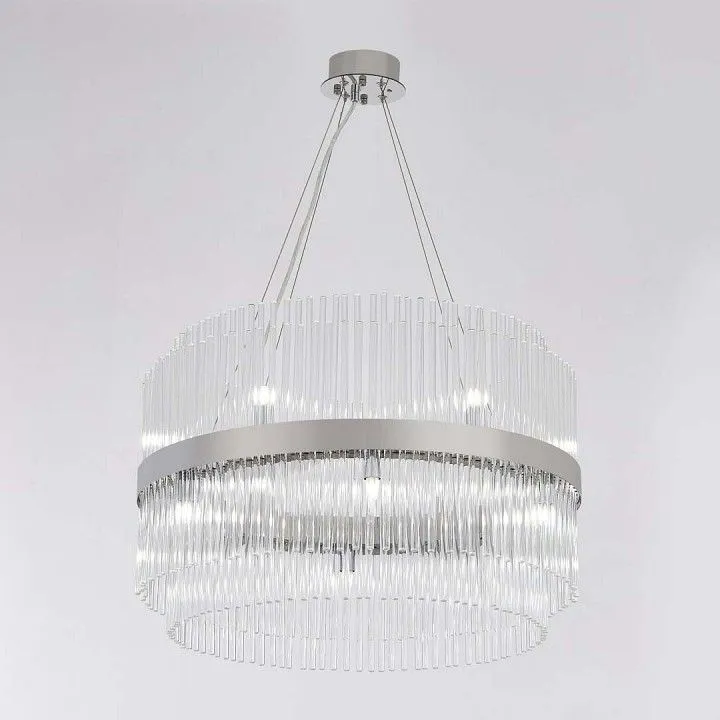 Подвесная люстра Arte Milano Бари 430110.600.12.G9.C1 CR