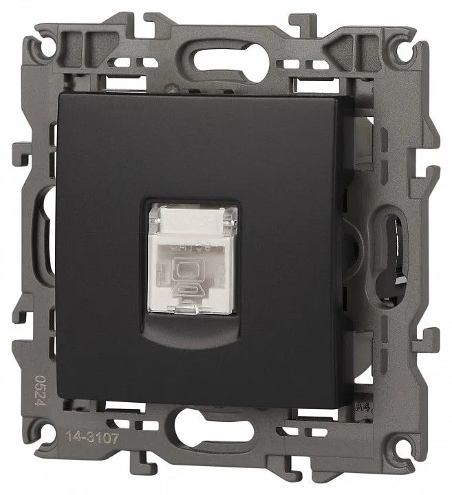 Розетка Ethernet RJ-45 без рамки Эра Эра Elegance 14-3107-05