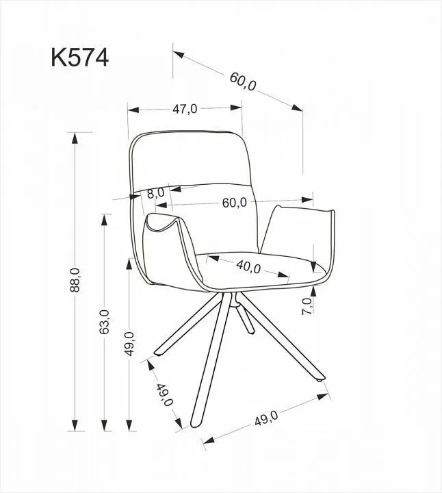 Стул K574