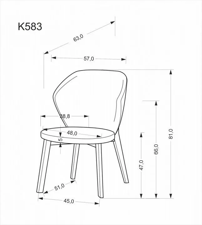 Стул K583