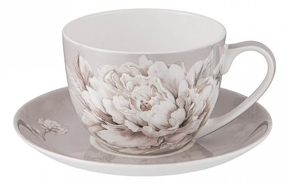 Чайная пара (330 мл) White flower 415-2136