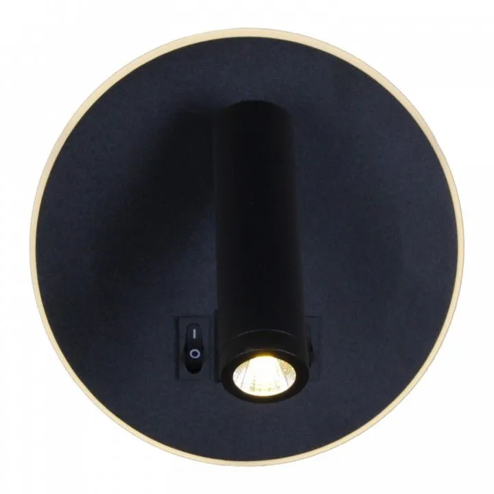Бра Reluce 86203 86203-9.2-001KT LED12W+USB BK