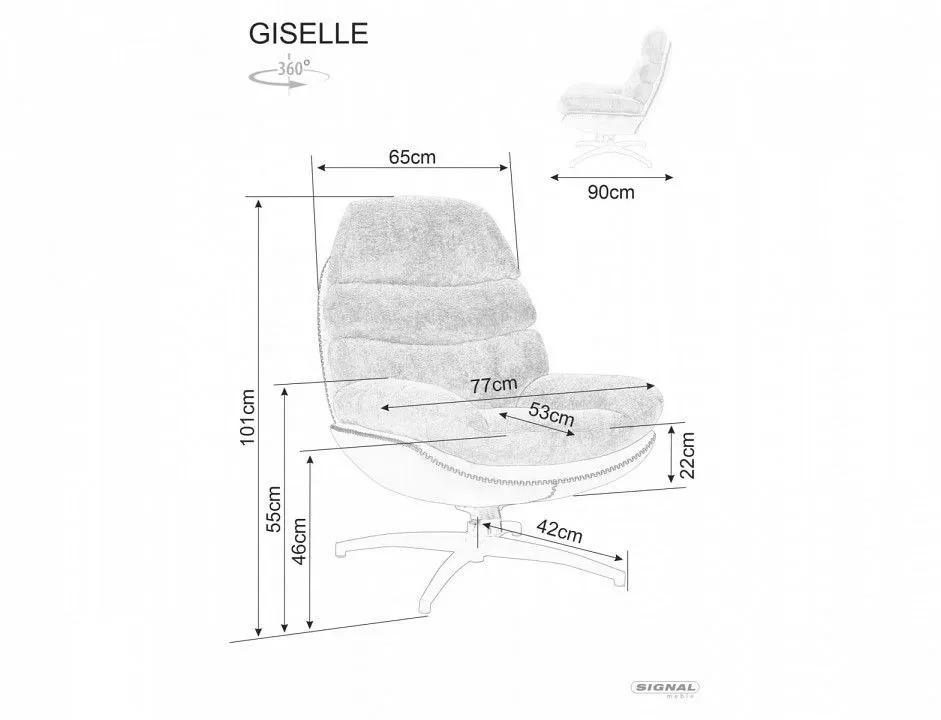 Кресло Giselle