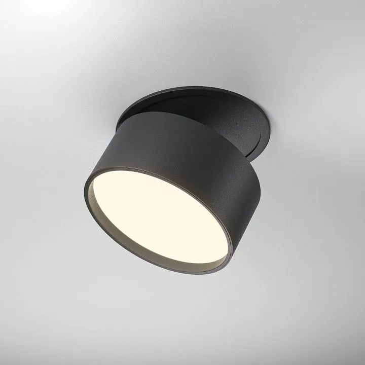 Встраиваемый светильник Maytoni Technical Онда DL024-12W-DTW-B