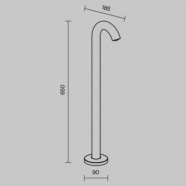Наземный низкий светильник Maytoni Outdoor Люми O476FL-L4GF3K