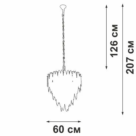 Подвесная люстра Vitaluce V5811 V5811-8/10