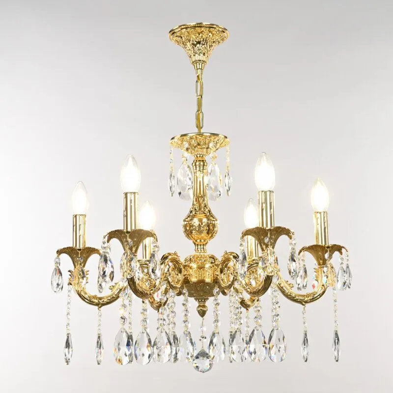 Подвесная люстра Bohemia Ivele Crystal AL7901 AL79101/6/175 A G