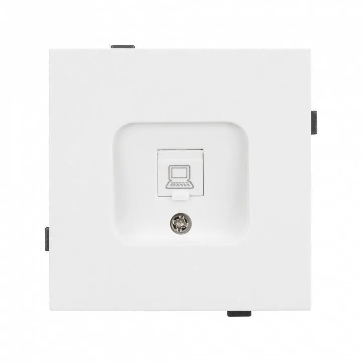 Розетка Ethernet RJ-45 и со шторками, без рамки Arlight SCT-TENDO 054098