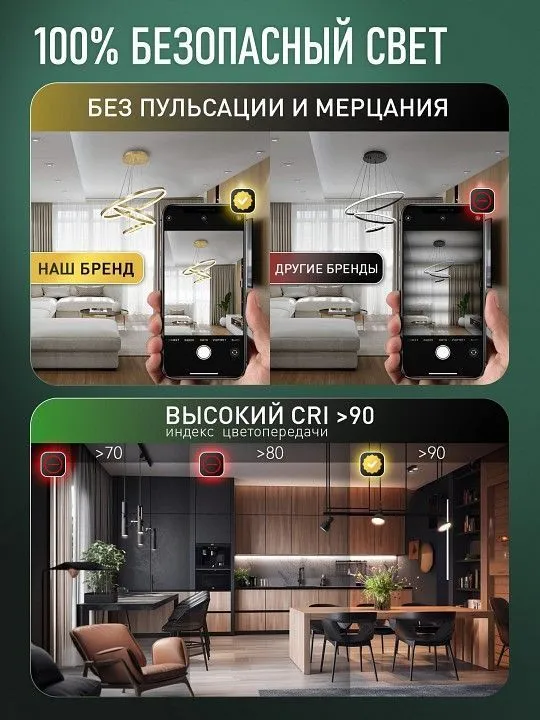 Потолочная люстра Natali Kovaltseva  HIGH-TECH LED LAMPS 82073
