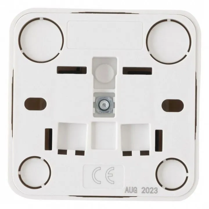 Розетка с заземлением и со шторкой Arte Milano am-310 310.40-1.white