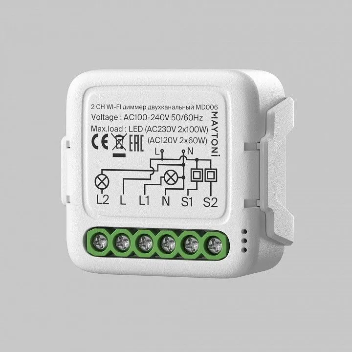 Контроллер-диммер Wi-Fi для смартфонов и планшетов Maytoni Technical Диммеры MD006