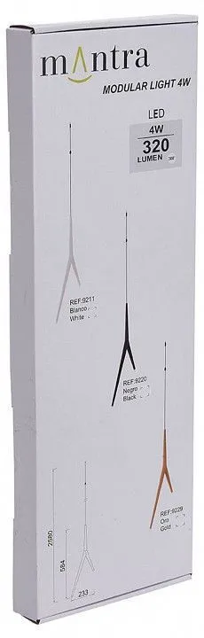 Подвесная люстра Mantra Arrecife 9365+9220 (5L)