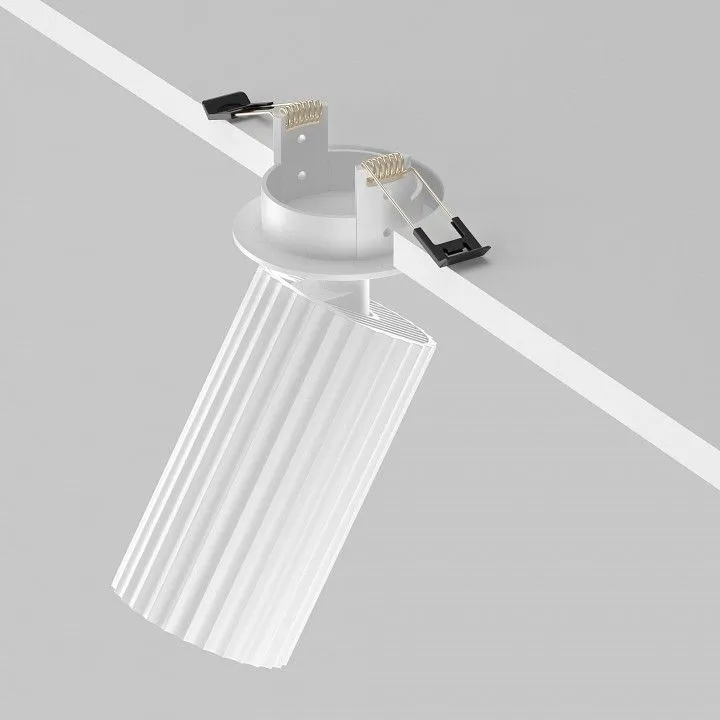 Встраиваемый светильник на штанге Maytoni Technical Калипсо C110CL-01-GU10-W