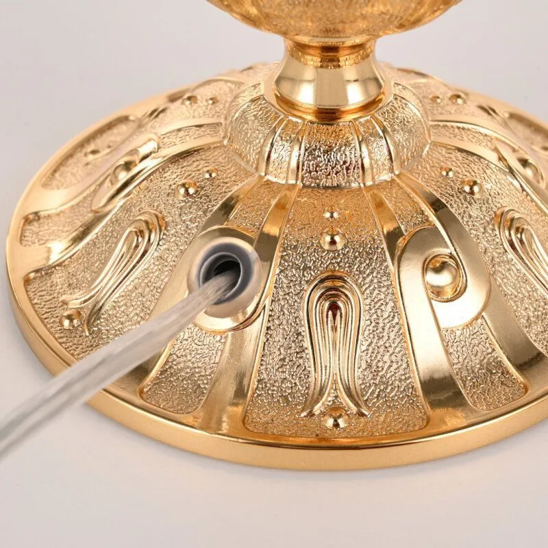 Настольная лампа декоративная Bohemia Ivele Crystal AL77 AL77500L/1-23 G
