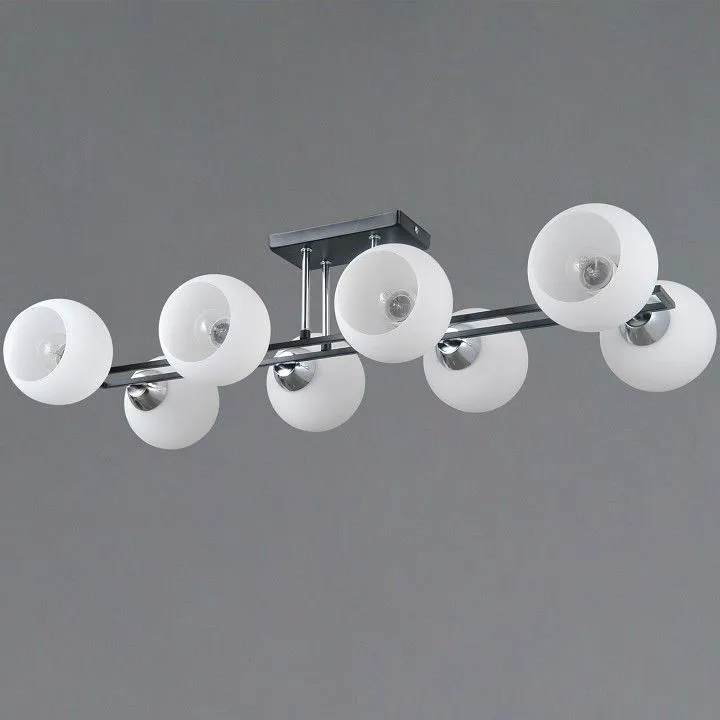 Потолочная люстра ILLUMICO TRENTO IL0791-8CSQ-25 BK CR TRENTO