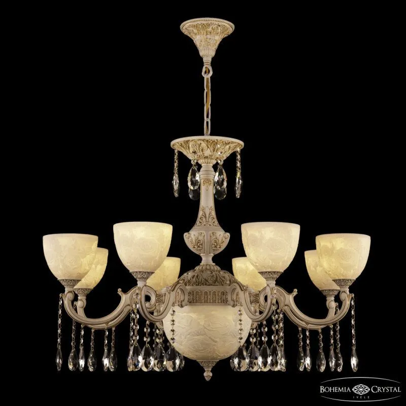 Подвесная люстра Bohemia Ivele Crystal AL7801 AL78101P/8/250 A WMG P1 U Rose