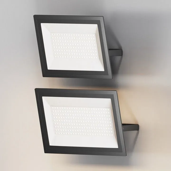 Настенно-потолочный прожектор Maytoni Outdoor Поток FL001-L150B4K