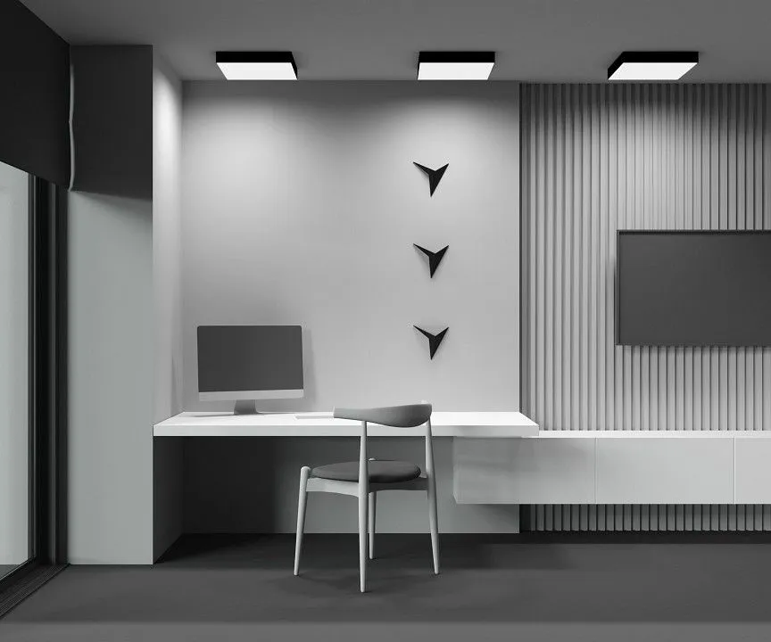 Накладной светильник Maytoni Technical Зон C032CL-45W3K-SQ-B