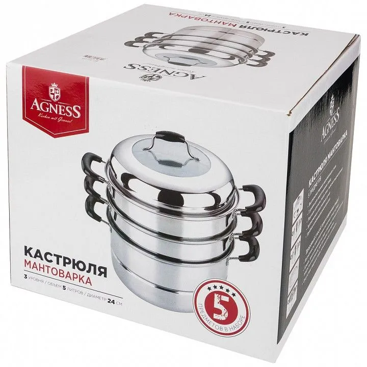 Мантоварка (5л) Agness 933 933-005