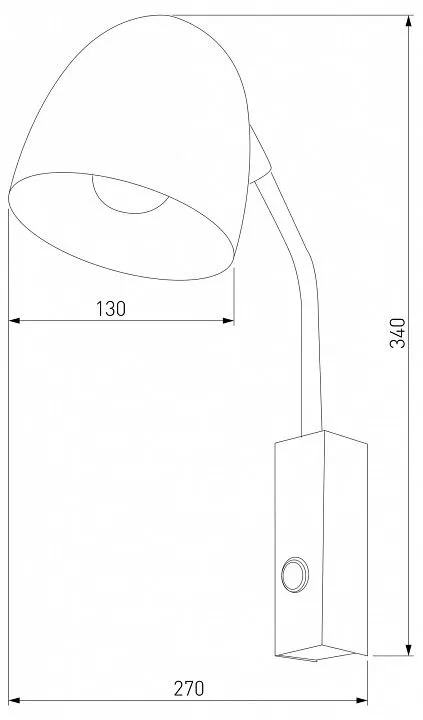 Бра TK Lighting Soho 4167 Soho Black