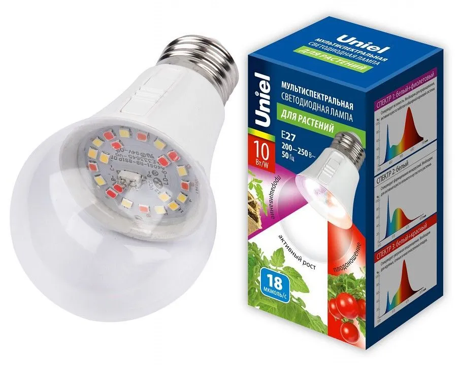 Лампа светодиодная Uniel LED E27 10Вт K UL-00011438