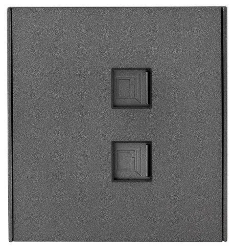 Розетка двойная Ethernet RJ-45 без рамки Kranz STRONG KR-78-0725-6