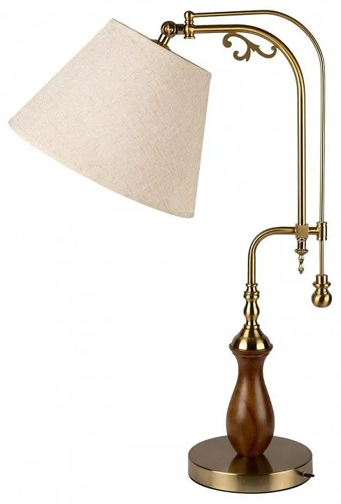 Настольная лампа декоративная Loft it Elaine 10569T Dark wood