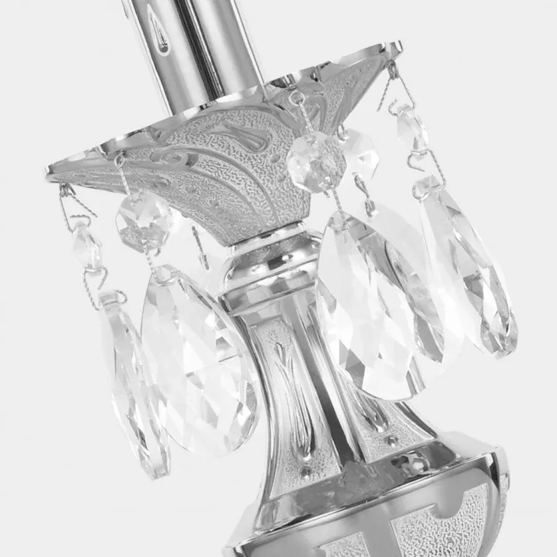 Настольная лампа декоративная Bohemia Ivele Crystal AL77 AL77200L/1-25 NW