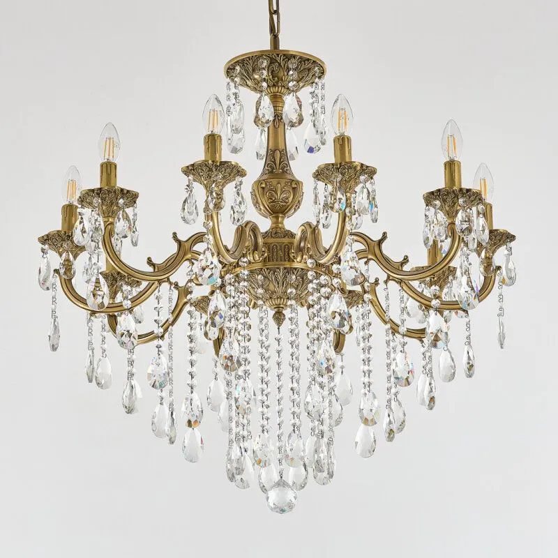 Подвесная люстра Bohemia Ivele Crystal AL7801 AL78101/10/250 B FP