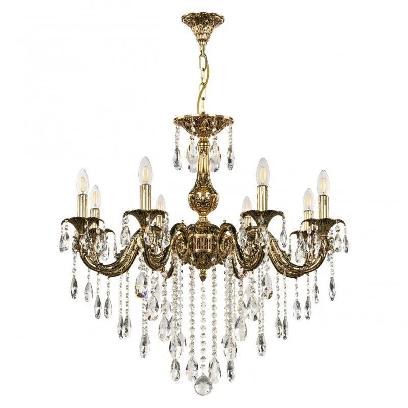 Подвесная люстра Bohemia Ivele Crystal AL7901 AL79101/8/250 B GB