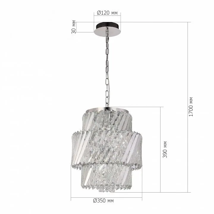Подвесная люстра ST-Luce RITZ SL6138.303.04