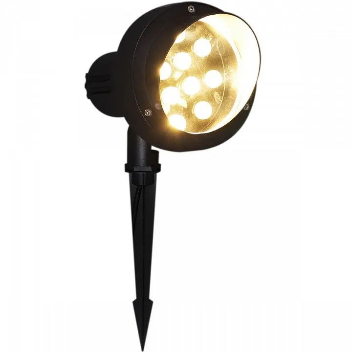 Наземный низкий светильник Reluce  09401-0.7-001U LED12W BK+WW