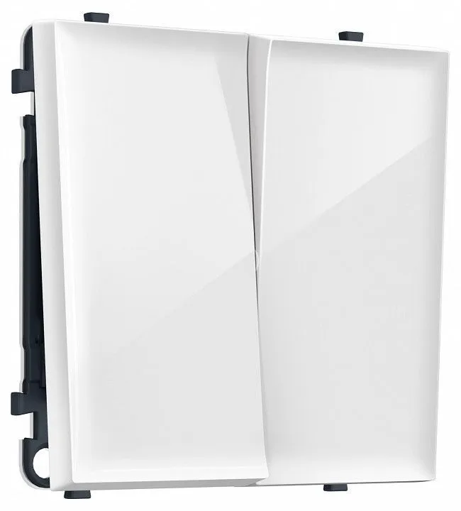 Переключатель перекрестный двухклавишный без рамки Ambrella Volt MS MS103030