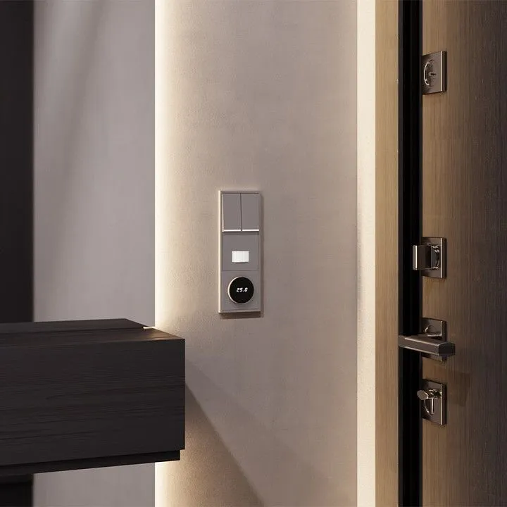 Клавиши для выключателя двухклавишного с подсветкой Voltum S70 VLS000414
