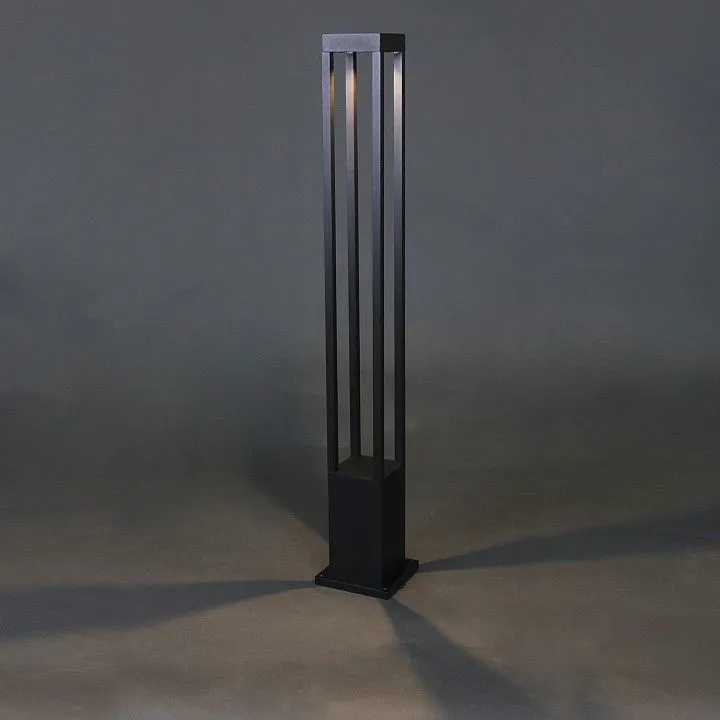 Наземный высокий светильник Reluce  09960-0.7-001JH 1,0M LED7W BK RLOS