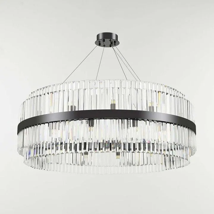 Подвесная люстра Arte Milano Белладжо 440110.960.28.G9.C1 BK