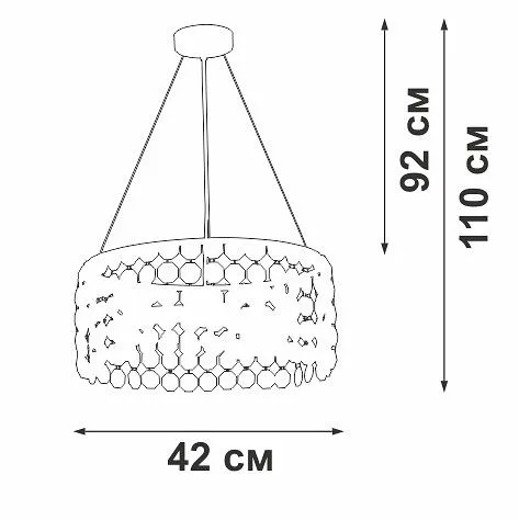 Подвесная люстра Vitaluce V5329 V5329-8/3S