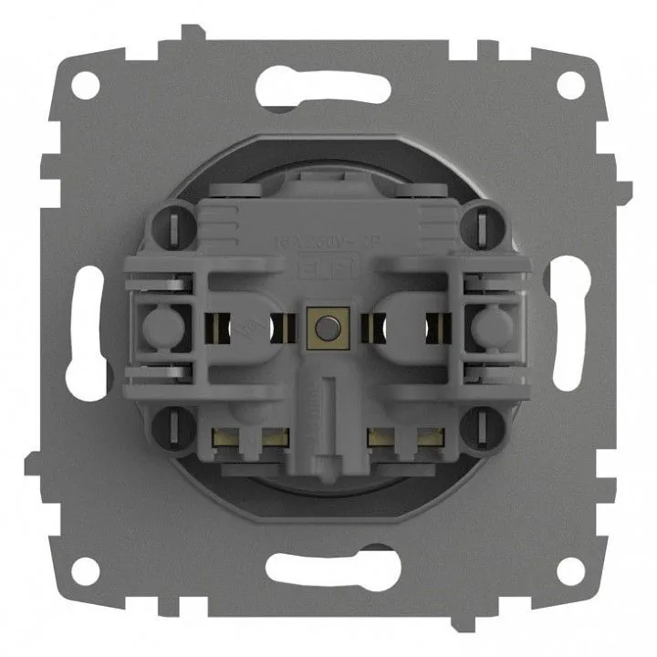 Розетка без заземления, без рамки Elbi Eleсtriс Zena Vega 609-011000-215