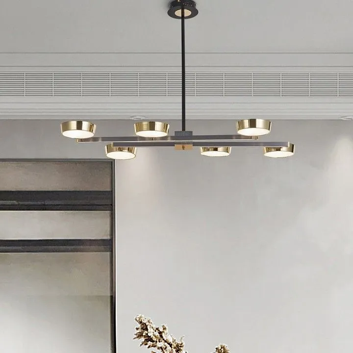 Люстра на штанге Arte Milano Ferrara-71279 271279/6L NI/GD