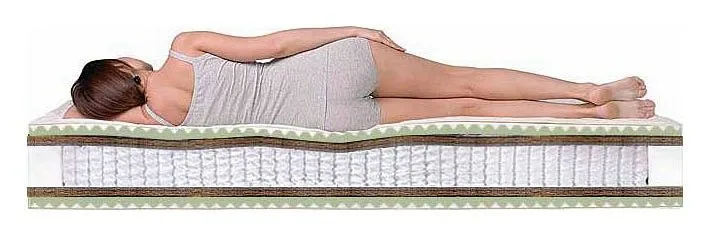 Матрас полутораспальный Space Massage S-1000 2000x1200