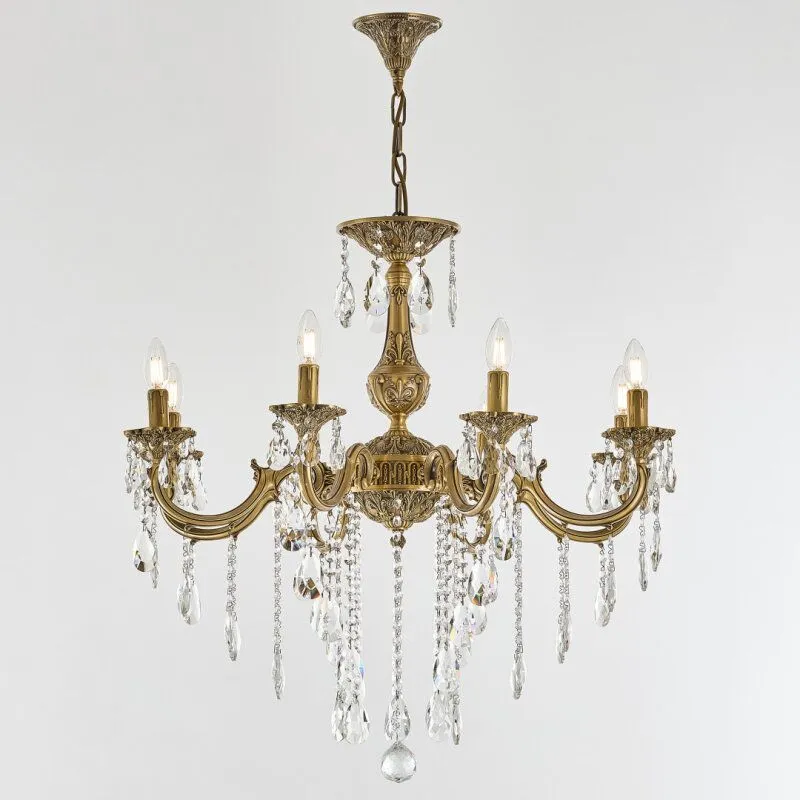 Подвесная люстра Bohemia Ivele Crystal AL7801 AL78101/8/250 B FP