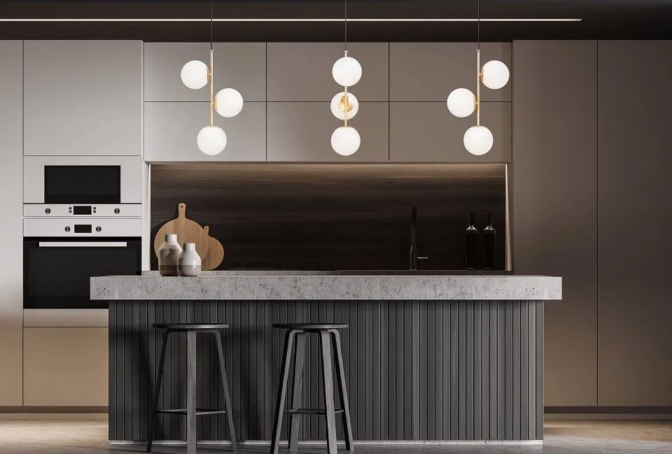 Подвесная люстра LUMINA DECO Stelvio LDP 6041-3 GD
