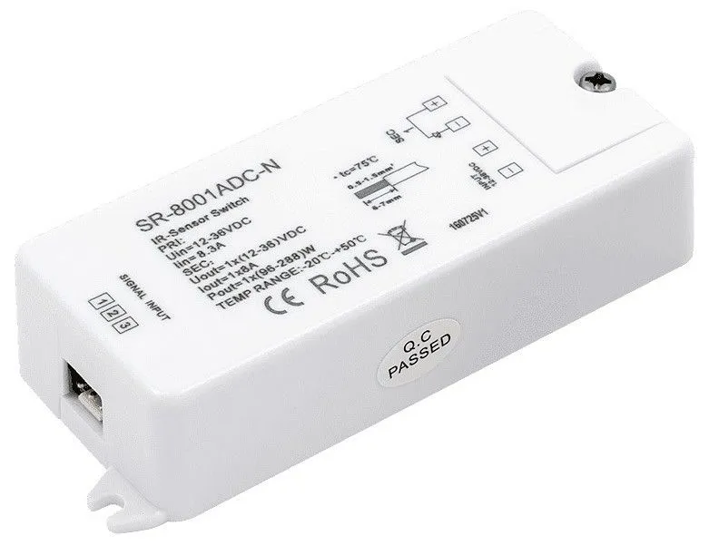Контроллер-выключатель SWG ИК-датчики 'взмаx руки' SR-8001ADC-N