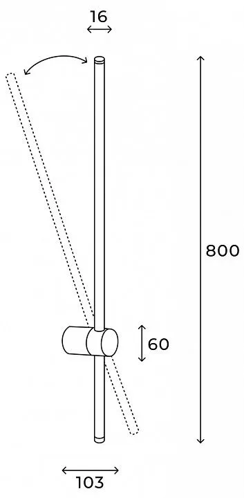 Бра Hesby Lighting Edge HSBL_0225